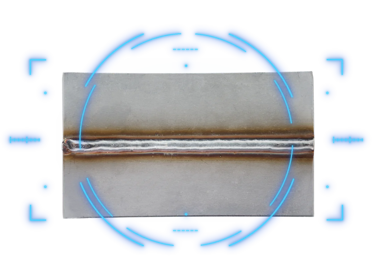 Thin-sheet weld seam produced with Lorch SpeedCold