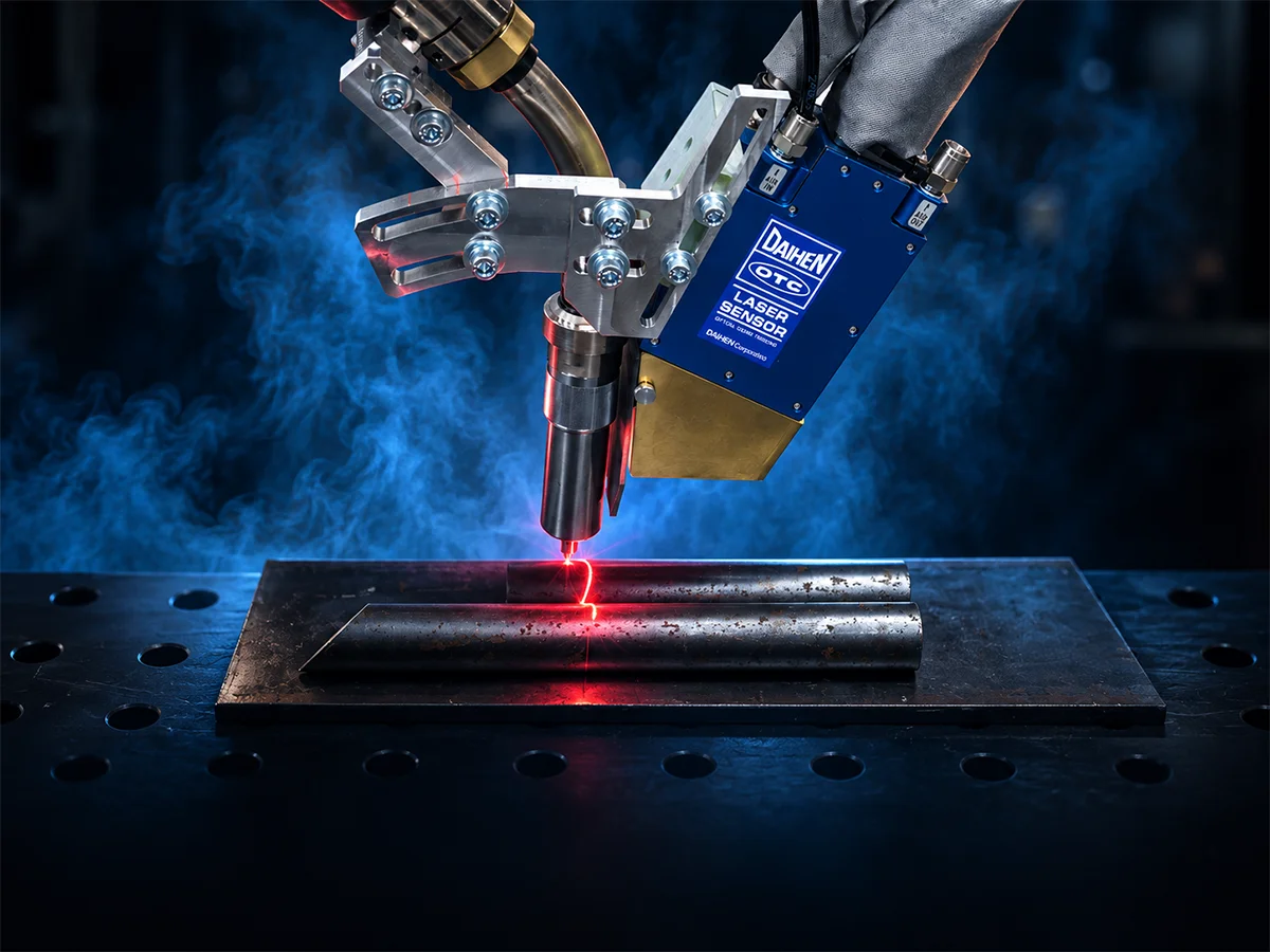Robotic welding sensing and seam-tracking equipment